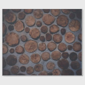 Korkholzdekor Geschenkpapier (Flach)