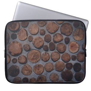 Korkholzdekor Laptopschutzhülle