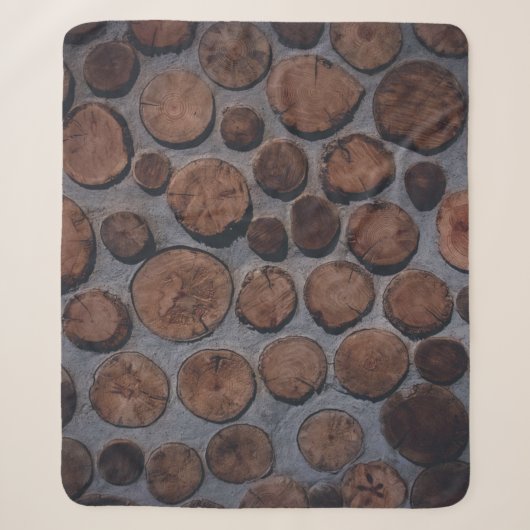 Korkholzdekor Sherpadecke (Vorderseite)