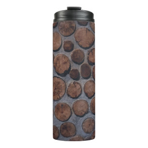 Korkholzdekor Thermosbecher