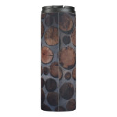 Korkholzdekor Thermosbecher (Rückseite)