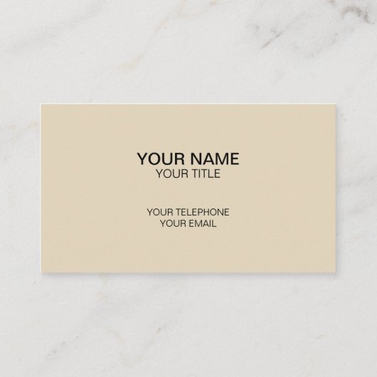 Korkplatine mit anpassbarem Text Visitenkarte (Rückseite)