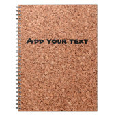 Korkplatte - Personalisiert Notizblock (Vorderseite)