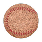 Korkplatten Textur Baseball (Vorderseite Links)