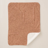 Korkplatten Textur Sherpadecke (Vorderseite)