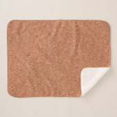 Korkplatten Textur Sherpadecke (Vorderseite (Horizontal))