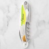 Korkschraube Flaschenöffner Daisy Kellnermesser (Rückseite)