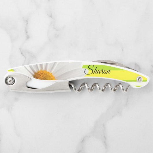 Korkschraube Flaschenöffner Daisy Kellnermesser (Vorderseite)