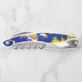 Korkschraube Flaschenöffner Fisch Kellnermesser (Rückseite)