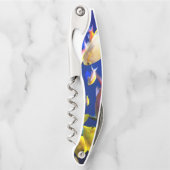 Korkschraube Flaschenöffner Fisch Kellnermesser (Vorderseite)