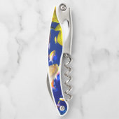 Korkschraube Flaschenöffner Fisch Kellnermesser (Rückseite)