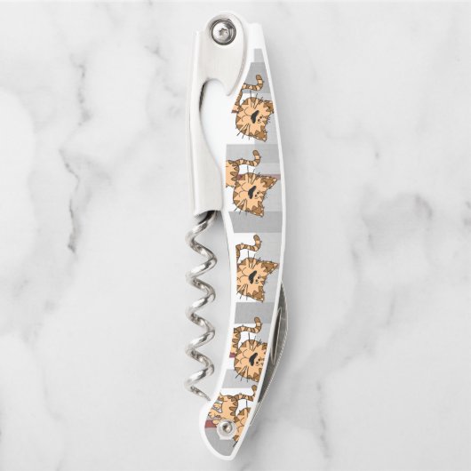 Korkschraube Flaschenöffner Kellnermesser (Vorderseite)