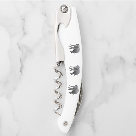 Korkschraube Flaschenöffner Kellnermesser (Vorderseite)