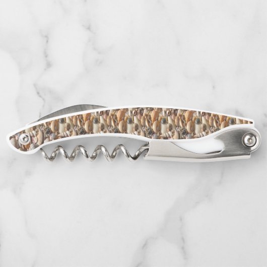 Korkschraube Flaschenöffner Kellnermesser (Rückseite)