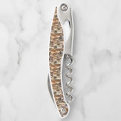 Korkschraube Flaschenöffner Kellnermesser (Rückseite)