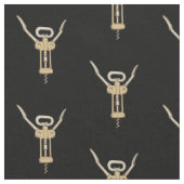 Korkschraube-Muster Stoff (Nahaufnahme)