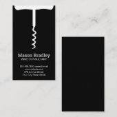 Korkschraube Visitenkarte (Vorne/Hinten)