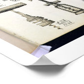 Korkschrauben, aus einem Handelskatalog für Hausha Poster (Ecke)