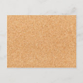 Korkstruktur Postkarte (Vorderseite)