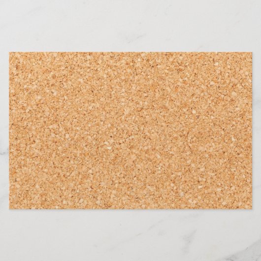 Korktafel Briefpapier (Vorderseite)