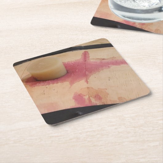 Korkweinkarton Untersetzer (angewinkelt)