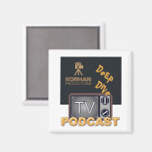 Korman Productions Deep Dive TV Podcast Magnet (Vorderseite/Rückseite)