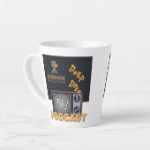 Korman Productions Deep Dive TV Podcast Milchtasse (Linke Ecke)