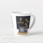 Korman Productions Deep Dive TV Podcast Milchtasse (Rechte Ecke)