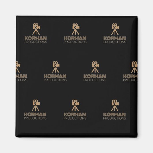 Korman Productions YouTube Channel-Logo gepackt Magnet (Vorne)