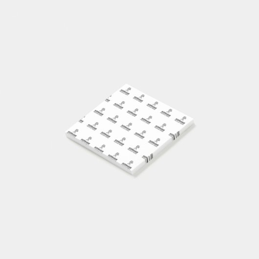 Korman Productions YouTube Channel-Logo gepackt Post-it Klebezettel (angewinkelt)