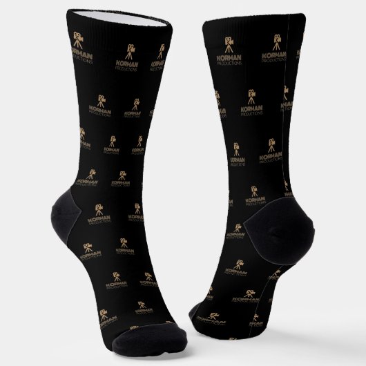Korman Productions YouTube Channel-Logo gepackt Socken (Gewinkelt)
