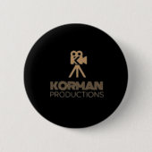 Korman Productions YouTube Channel-Logo-Runde Button (Vorderseite)