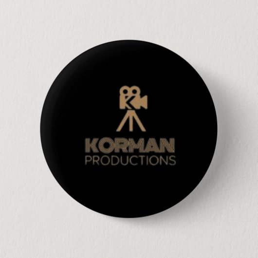 Korman Productions YouTube Channel-Logo-Runde Button (Vorderseite)