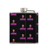 Korman Productions YouTube Channel Pink Logo gepac Flachmann (Rückseite)