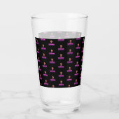 Korman Productions YouTube Channel Pink Logo gepac Glas (Rückseite)