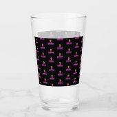 Korman Productions YouTube Channel Pink Logo gepac Glas (Vorderseite)