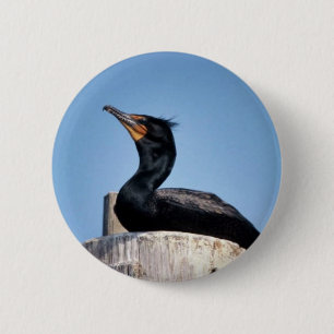 Kormoran Doppelt-mit Haube Button