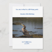 Kormoran Einladung (Vorderseite)