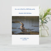 Kormoran Einladung (Stehend Vorderseite)