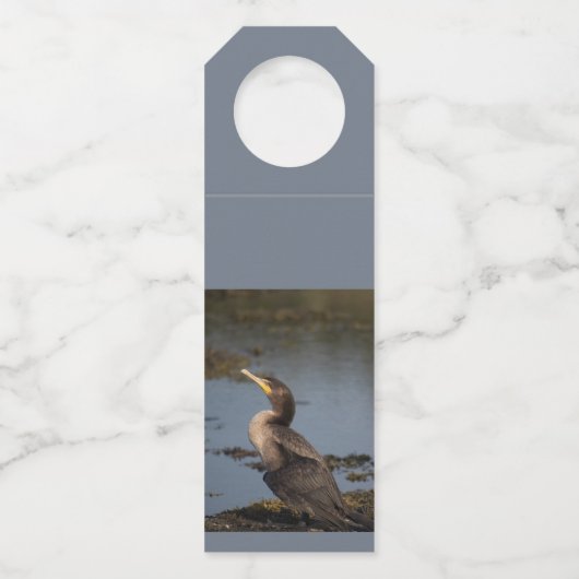 Kormoran Flaschenanhänger (Vorderseite)