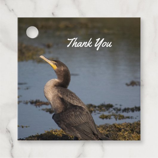 Kormoran Geschenkanhänger (Vorderseite)