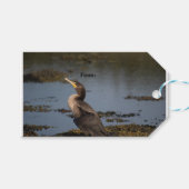 Kormoran Geschenkanhänger (Vorderseite (Horizontal))