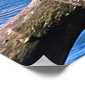 Kormoran in New Plymouth Poster (Ecke)