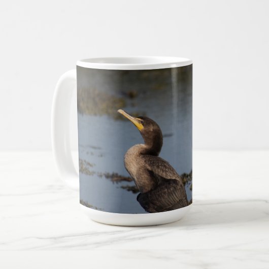 Kormoran Kaffeetasse (Vorderseite Links)