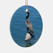Kormoran Keramik Ornament (Rechts)