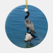 Kormoran Keramik Ornament (Vorne)