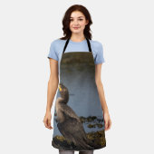 Kormoran Schürze (Getragen)