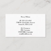 Kormoran Visitenkarte (Rückseite)