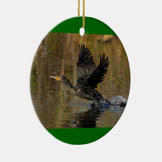 Kormoranstart Keramikornament (Rechts)