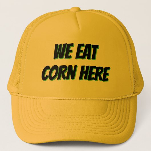 KORN-EATERS HAT. TRUCKERKAPPE (Vorderseite)